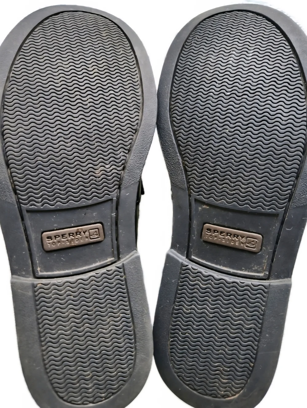 Sperry Colton Penny Loafers Boys 13.5 Black Leather School Uniform Dress Shoes